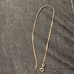 14K Gold bracelet, simple yet beautiful.